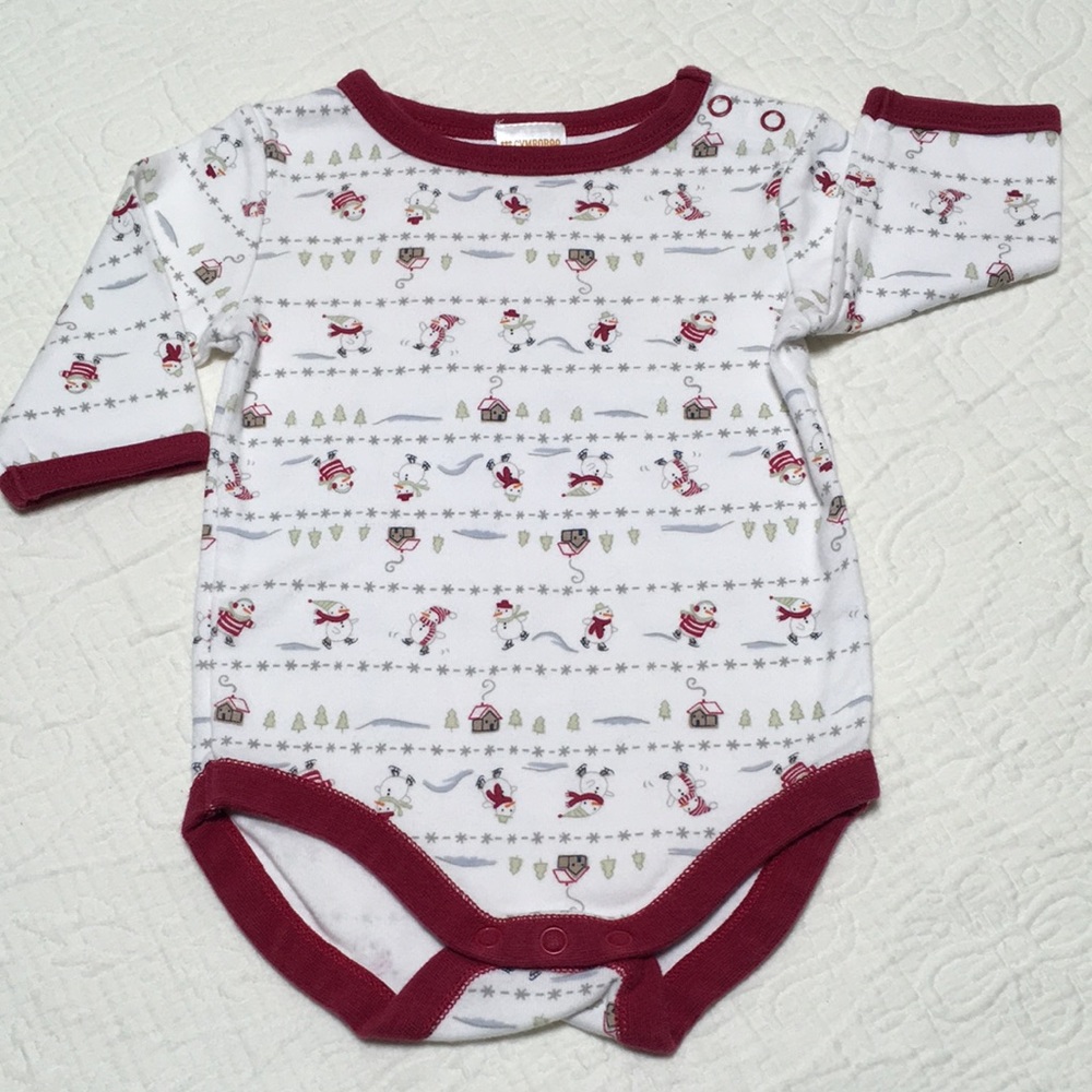 0-3m (5/$20) Winter-Themed Bodysuit by Gymboree
